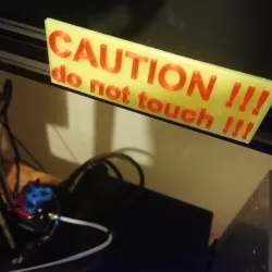 caution