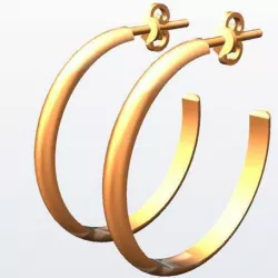 Cindy Hoop Earrings an Etsy top seller