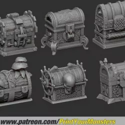 CLOSED TREASURE CHEST