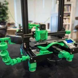CR10, Ender Logitech c920, c270, c310, c910 20/20 camera mount system
