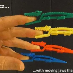 Crocz... Crocodile Clips / Clamps / Pegs with Moving Jaws