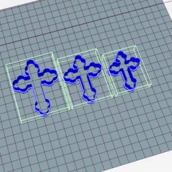 Cross Communion Cookie Cutter -Model1