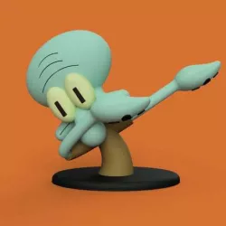 Dabbing Squidward