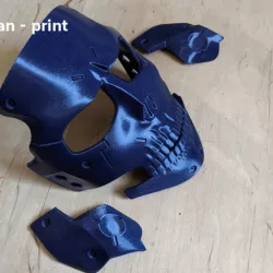Die-Hardman mask from Death Stranding