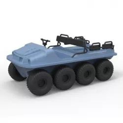 Diecast Argo 750 HD 8x8 Scale 1:18