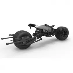 Diecast model Batpod from the movie The Dark Knight Scale 1:12