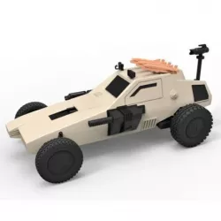 Diecast model Dune buggy from movie Megaforce 1982 Scale 1:24