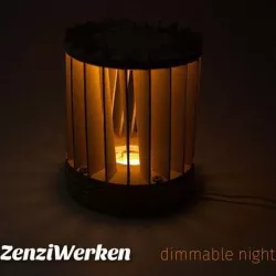 Dimmable Night Light cnc/laser