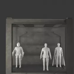 Diorama Sci-Fi for miniatures (star wars, alien etc...)