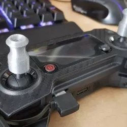 DJI Mavic controller gimbal stick extensions for pinch and thumb flying
