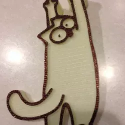 Door Stopper - derived from Simon's Cat Illustration