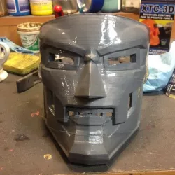 Dr Doom Mask Smoothed