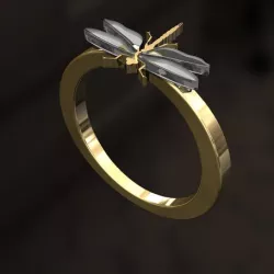 Dragon-fly Ring