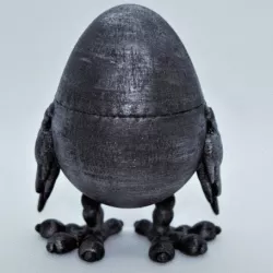 Easter Egg egg cup in screw box