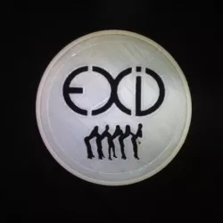 EXID coaster