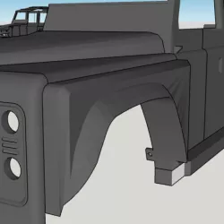 Fender  for Land Rover Defender 110