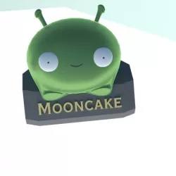 Final Space MoonCake with stand