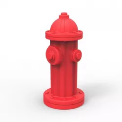 Fire hydrant anal plug