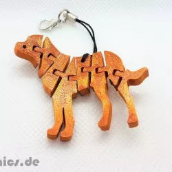 Flexi Articulated Greater Swiss Mountain Dog Keychain