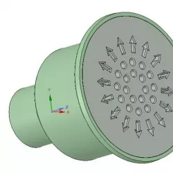 Flood floor shower Drain kit odor trap 3d-print