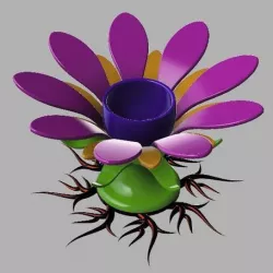 Flower egg holder