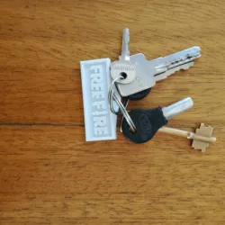 Free fire keychain