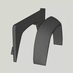 Front fender for Land Rover Defender 110