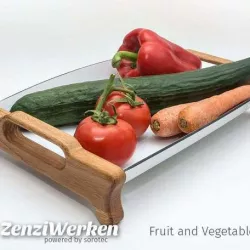 Fruit and Vegetables Tray cnc