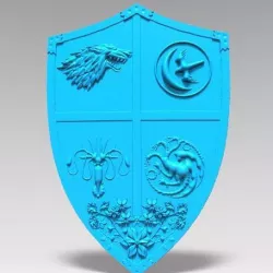 Game of thrones shield