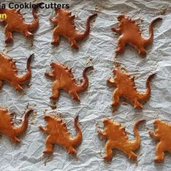 Godzilla Cookie Cutters