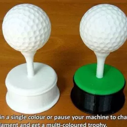 Golf Ball Trophy