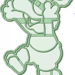 Gonzo Muppets babies cookie cutter