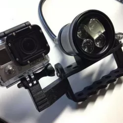 GoPro Camera to Goodman Handle Torch Mount