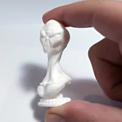 Grey Alien Bust