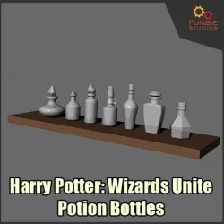 Harry Potter Wizards Unite - Potion Bottles