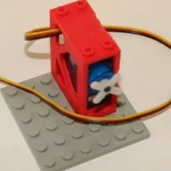 HiTEC HS-55 Micro Servo Brick Side Mount