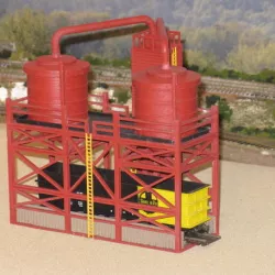 HO Scale Grain Towers