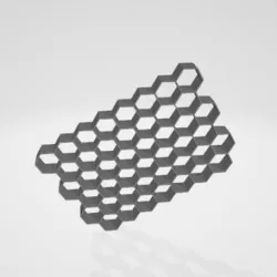 Honeycomb cookie cutter