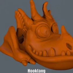 Hookfang (Easy print no support)