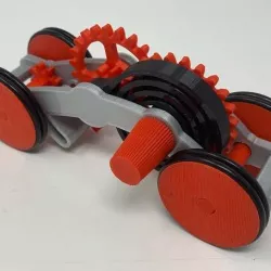 How I Designed a 3D Printed Windup Car Using Autodesk Fusion 360.