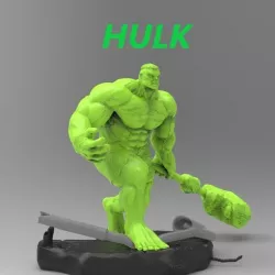 Hulk - 3d STL file