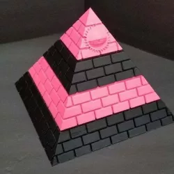Illuminati Pyramid secret storage box BETTER FIT!!