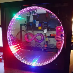 Infinity Mirror Clock