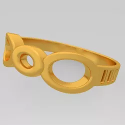 Jewelry Cad 3d Ring Model Stl - KtkarajRing01