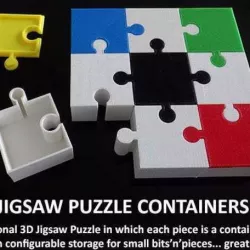Jigsaw Puzzle Containers