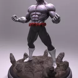 Jiren - dragon ball super for 3d print.