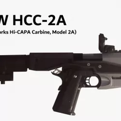 JTW HCC-2A (An Open-Source Hi-CAPA Carbine Kit)