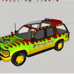 Jurassic Park FORD Explorer