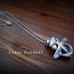 Kanji Peace Pendant