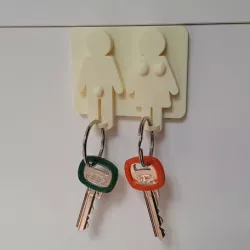 Key hanger/keychain